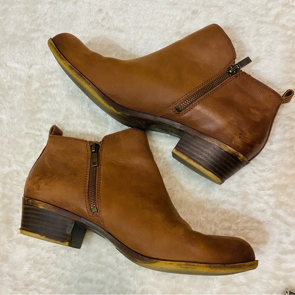 Lucky Brand Brown Ankle Boots
